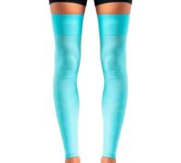 SLIMCELL PRO Fascia Ginocchio Lunga Sport Anti UV Unisex - Gambali Compressione, Calze Compressione Graduata Senza Piede, Gambali Compressione, Polpaccera Compressione Uomo e Donna - Made in Italy