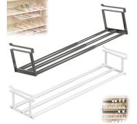 Slimdescent Cabinet Telescopic Shelf Shoes, Expandable Shoe Rack Organizer, Multifunctional Hanging Retractable, Adjustable Shoe Rack & Under Cabinet Shelf for Shoes or Clothing Storage (Mix)