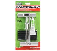 Slime 20290-5 Kit per pneumatici con tappi "Pro Series", set completo con inseritore e alesatore