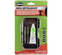 Slime 20502-51 Kit da 9 punte da trapano per tappare gli pneumatici, compatibile con tutti i trapani, l’opzione più semplice per tappare pneumatici forati