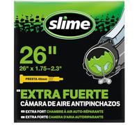 Camera d'aria della valvola Presta con fluido antiforatura Slime 26 x 1.75-2.10 Noir TU