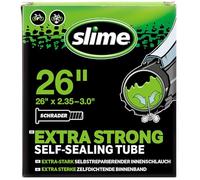 Slime 30096 Slime Camera d'Aria per Bici con Sigillante Antiforatura, Autosigillante, Prevenire e Riparare, Valvola Schrader, 26 x 2.35-3.0"