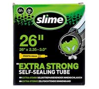 Slime 30097 Slime Camera d'Aria per Bici con Sigillante Antiforatura, Autosigillante, Prevenire e Riparare, Valvola Presta, 26 x 2.35-3.0"
