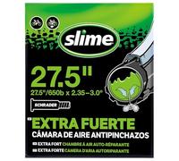 Slime 30098 Camera d'Aria per Biciclette con Gel Antiforatura Slime, Autoriparante, Prevenzione e Riparazione, Valvola Schrader, 27.5" x 2.35-3.0"