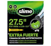 Slime 30099 Camera d'Aria per Biciclette con Gel Antiforatura Slime, Autoriparante, Prevenzione e Riparazione, Valvola Presta, 27.5" x 2.35-3.0"