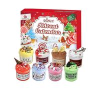 Slime Advent Calendar 2024 - Christmas Countdown Calendars 24 Days of Surprises with DIY Clay Slime and Toys Kit Funny Gifts for Toddler Kids Teens Gi
