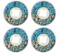 Slime Balls Vomit Mini II 97A Ruote skateboard 4-Confezione (53mm - Bianco/Blu)