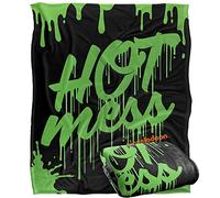 Slime Hot Mess Coperta super morbida al tatto setoso - 152 x 127 cm