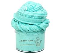 Slime soffice per bambini, 200 ml, kit di slime al burro blu, con accessori per biscotti per slime alla frutta, regalo per ragazze e ragazzi, giocattolo per torte, contiene stucco profumato