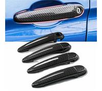 SLIMES 4 X Copri Maniglia Esterna per Portiera Auto in Fibra di Carbonio per B&MW E87 E90 E91 E92 E93 F30 X1 X2 X3 X4 X6 Modifica dell'aspetto Veicolo