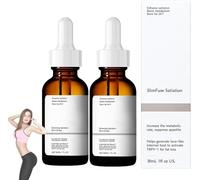 SlimFuse - Gocce brucianti satiation, forma a goccia, per rimanere belle, bruciano energia (2 pezzi)