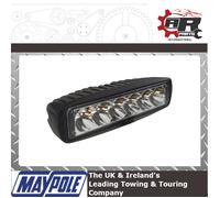 Slimline 10-30V 18W 6x3W LED Pois Worklamp - Off Road,Camion,4x4,Barca - MP5069