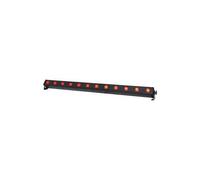 Slimline 12q5 RGBW Black LEDJ LED Batten RGBW Custodia Nera