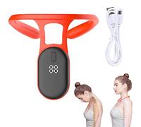 Slimory Ultrasonic Lymphatic Lenitivo Neck Instrument, Portable Neck Lymphatic Relief Lenitivo Massaggiatore Linfatico, Ultrasuoni Linfatic Neck Massager, Relief Neck Lymphatic Massager (Arancione)