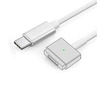 SlimQ Cavo USB C adattatore magnetico USB-C a 2 Cavo T-Tip, 1,8 m, PD 45 W, ricarica rapida, compatibile con il vecchio MacBook Air dopo il 2012 (solo per MacBook Air)