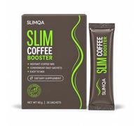 Slimqa Booster di caffè, Estratto di chicco di caffè verde, supplemento | Formula multi-ingrediente per adulti