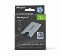 SlimXpress Pro Disco rigido esterno SSD portatile 1 TB USB C 2000 MB/s in