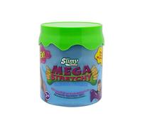 SLIMY Mega Stretchy in blu - Original Slimy Mega Slime, 500 g, per bambini, con slime estremamente elastico, in confezione regalo, pasta da gioco elastica come regalo per bambini (da 3 anni)