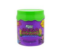 SLIMY Mega Stretchy in viola - Original Slimy Mega Slime, 500 g, per bambini, con slime estremamente elastico, in confezione regalo, pasta da gioco elastica come regalo per bambini (da 3 anni)