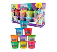Slimy Super Value - Set da 12 pezzi originale Slime con 3 diverse masse di gioco in 9 colori, massimo divertimento per bambini con melma da 1272 g e plastilina elastica