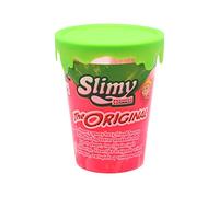 SLIMY Tazza originale, 80 g, colore rosa, originale Slimy Slime, il classico tra le masse, divertente per bambini, plastilina elastica (giocattolo dai 3 anni)