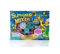 Slimygloop Mix 'em S Fai Melma Kit Per Bambini Include 10 Colori & 8 Mix-Ins