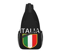 Sling Backpack Italia Italian Flag Italy Travel Hiking Daypack Pattern Borsa a tracolla a tracolla in corda