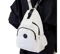 Sling Backpack - Lightweight Chest Tote Bag, Waterproof Sling Shoulder Bag For Men, Multi Pocket Chest Bags | Large Capacity Changeable Shoulder Bags For Hikings Sports With Pockets