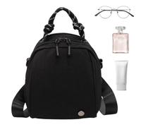 Sling Backpack - Zaino da donna con chiusura lampo, impermeabile e con, Nero , Siehe Beschreibung, descrizione