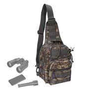 Sling Bag, Multipurpose Cycling Bag for Outdoor, Waterproof Running Bag, Runners Accessories for Climbing, Cycling, Walking, Jogging, and Climbing, Perfect for Active Lifestyles, camouflage, Se