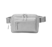 Sling Bag - Nylon, Bag | Tracolla Regolabile di Grande Capacità | 4 Organizer Spalla Tasca Cerniera Travel Day Pack Sling con Donne Uomini Attività Casual all'aria, grigio chiaro, Consulte la