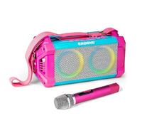 Sling & Sing - Macchina portatile per karaoke per ragazze e adulti, karaoke wireless, altoparlante Bluetooth con microfono, regalo per ragazze dai 7 agli 8 anni, sistema di riproduzione musicale per