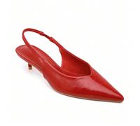 Slingback e Mules à Petit Talon - Le Chic Minimaliste Réinventé L'Equilibre Idéal entre Confort et DistinctionIl rosso finisce il tuo stile con la nostra selezione di scarpe à petit talon (tacco a for