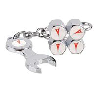 SLINGDA 4 Pezzi Tappi Antipolvere per valvole Pneumatici per Auto per Pontiac Logo GTO Firebird Solstice sunfire Grand am Prix Vibe solstic Tappo Antipolvere per Pneumatici in Lega automobilistica