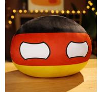 SLINGDA Country Balls Polonia Ball Plush 10cm Country Ball Plush Giappone Stati Uniti Francia Russia Germania Ball Plush Pendant
