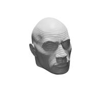Slinky Giocattolo The Rock Dwayne Johnson Testa Novità Stampato 3D Idea