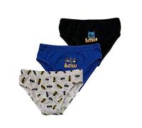Slip 3 Pezzi Ufficiale Batman DC Comics Bambino Shorties Mutandine Intimo 4109