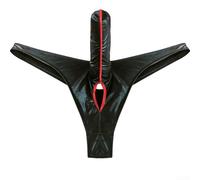 Slip a tubino da uomo con innovativa funzione di foro per la palla per il massimo comfort (M nero)
