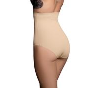 Slip A Vita Alta Senza Cuciture Bye Bra - Nero o Beige - L - NATURAL