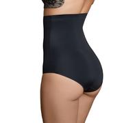 Slip a Vita Alta Senza Cuciture Bye-Bra - Nero, XXL