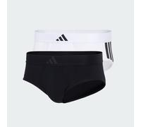 Slip Active Flex Cotton 3-Stripes Low Rise Underwear (Confezione da 2) Black / White L