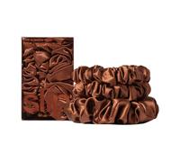 Slip - Back To Basics Scrunchies in Pura Seta Parrucchiere 1 pieces Marrone unisex