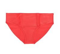 Slip Bagno per Donna, Slip Bagno in Silicone Morbido Elastico Senza Cuciture per Piscina Pantaloncini Bagno per Periodo Mestruale Pantaloncini Bagno Donna Rossi