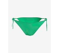 Slip bikini Calvin Klein String Side Tie Logo Intense Power verde chiaro nero donna - M