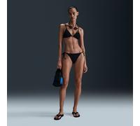Slip bikini con cordino Nike Swim Essential - Donna - Nero L (IT 48-50)