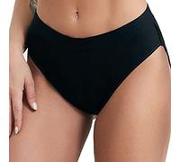 Slip Bikini Donna Mare Senza Cuciture Vita Alta Costume Bagno Slip Brasiliana Curvy Lavabile Mutande Piscina Elastico In Vita Comodi Costumi Nuoto Sexy Sportivi Tanga Bikini Triangolo Spiaggia Surf