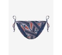 Slip bikini Pepe Jeans Marvellis blu scuro arancio bianco donna - L