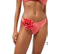 Slip bikini rosa a fiori da donna Karen Millen, taglia S, B1C