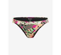 Slip bikini Roxy Printed Beach Classics Low verde rosa arancione donna - S
