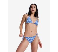 Slip bikini Roxy Printed Essentials Lace blu bianco donna - S